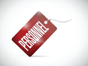 personnel tag illustration design